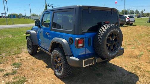 Hydro Blue Pearl 2022 Jeep Wrangler Sport
