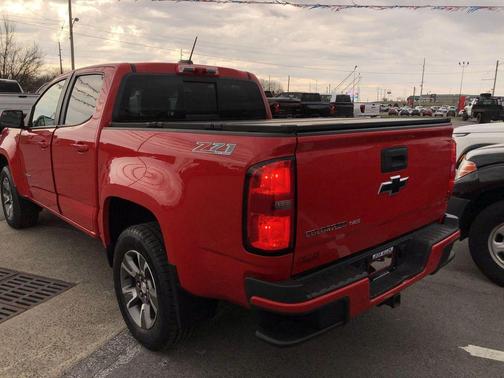 Red 2020 Chevrolet Colorado Z71