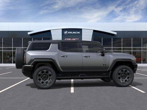 Gray 2026 GMC HUMMER EV SUV 3X