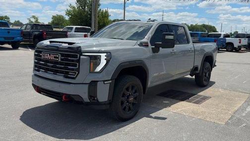 Gray 2025 GMC Sierra 2500 AT4