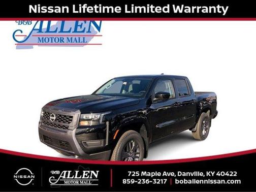 Black 2026 Nissan Frontier SV