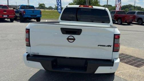 Glacier White 2024 Nissan Frontier PRO-4X