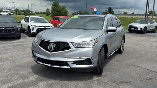 Silver 2018 Acura MDX 3.5L w/Technology Package