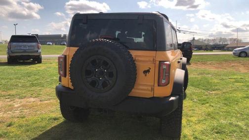 Orange Metallic 2022 Ford Bronco Wildtrak
