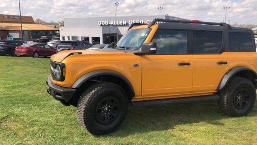 Orange 2022 Ford Bronco