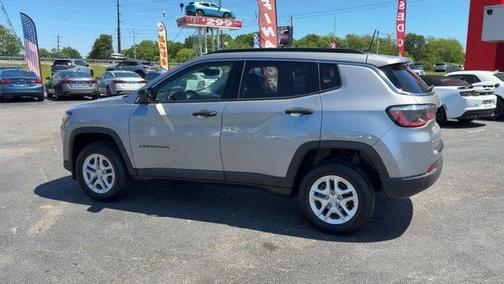 Billet Silver Metallic Clearcoat 2021 Jeep Compass Sport