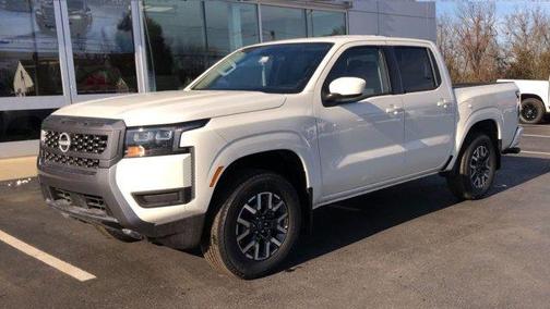 Glacier White 2026 Nissan Frontier SV