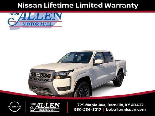 Glacier White 2026 Nissan Frontier SV