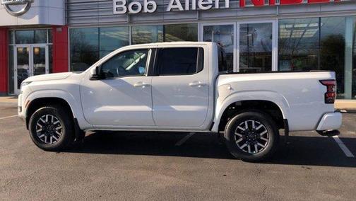 Glacier White 2026 Nissan Frontier SV