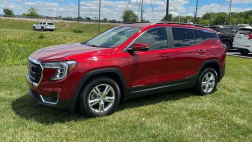 Cayenne Red Tintcoat 2022 GMC Terrain SLE