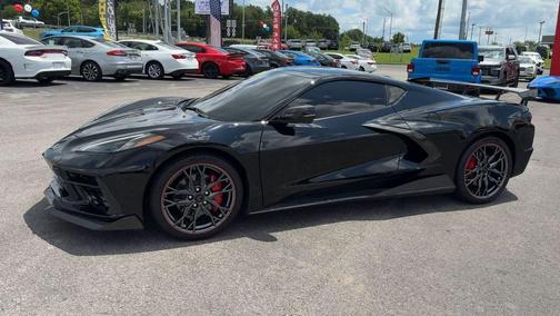 Black 2025 Chevrolet Corvette Stingray w/2LT