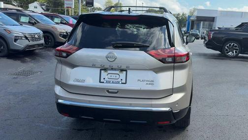 Champagne Silver 2026 Nissan Rogue Platinum
