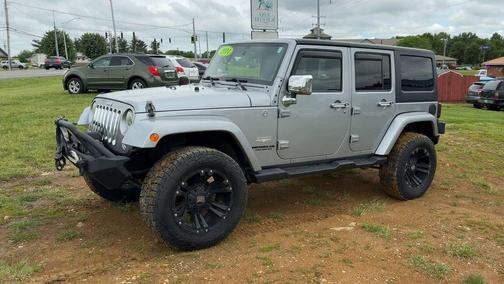 Billet Clearcoat Metallic 2014 Jeep Wrangler Unlimited Sahara