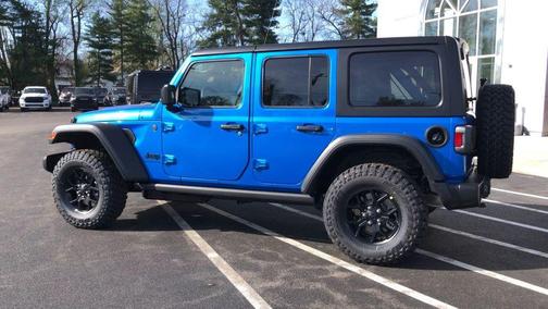 Hydro Blue Pearl 2026 Jeep Wrangler Sport