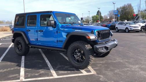 Hydro Blue Pearl 2026 Jeep Wrangler Sport
