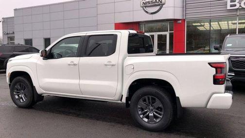 Glacier White 2026 Nissan Frontier SV