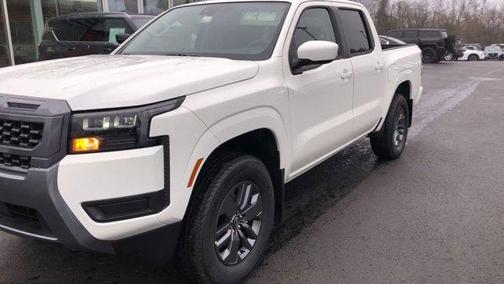 Glacier White 2026 Nissan Frontier SV