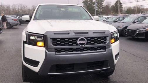 Glacier White 2026 Nissan Frontier SV