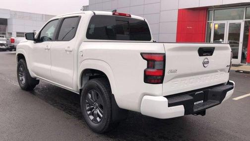 Glacier White 2026 Nissan Frontier SV