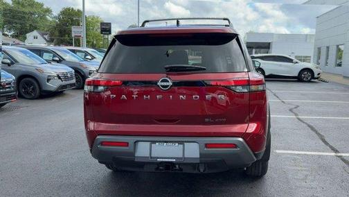 Scarlet Ember 2026 Nissan Pathfinder SL