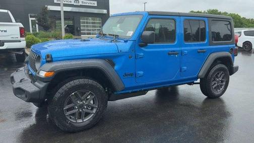 Hydro Blue Pearl 2026 Jeep Wrangler Sport
