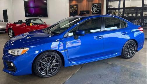 Blue 2019 Subaru WRX Premium