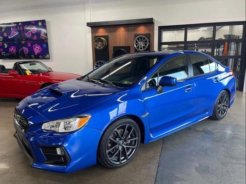 Blue 2019 Subaru WRX Premium