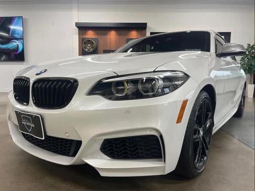 White 2019 BMW M240 i xDrive