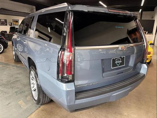 Blue 2015 Cadillac Escalade ESV Premium