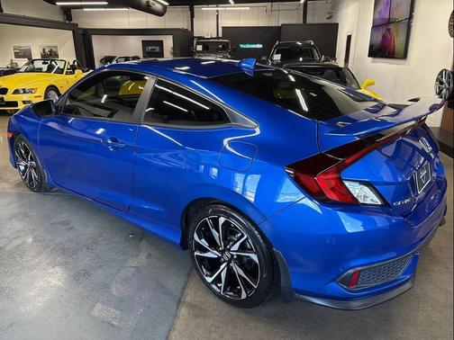 Aegean Blue Metallic 2018 Honda Civic Si