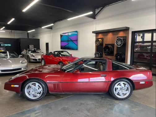 Red 1988 Chevrolet Corvette Base