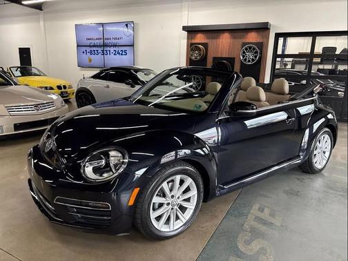 Black 2018 Volkswagen Beetle 2.0T S