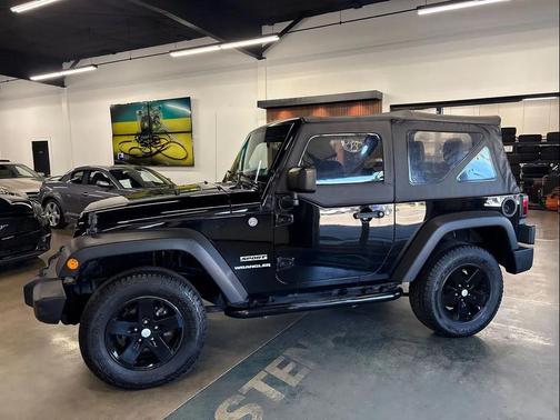 Black Clearcoat 2015 Jeep Wrangler Sport