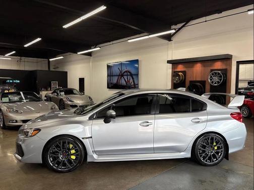 Ice Silver Metallic 2019 Subaru WRX STI Base