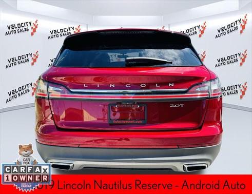 2019 Lincoln Nautilus Reserve