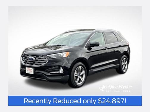 Agate Black Metallic 2022 Ford Edge SEL