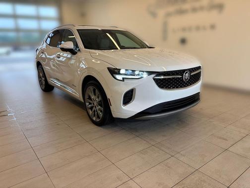 Olympic White 2021 Buick Envision AWD Avenir