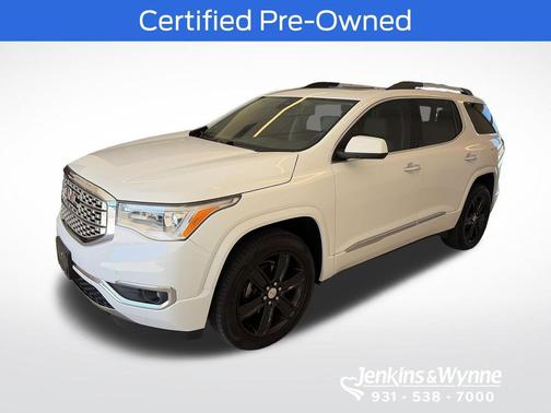 Summit White 2019 GMC Acadia Denali