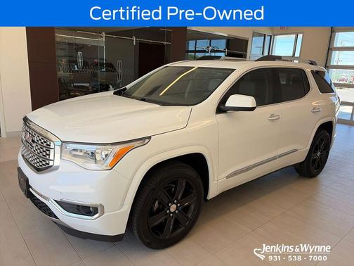 Summit White 2019 GMC Acadia Denali
