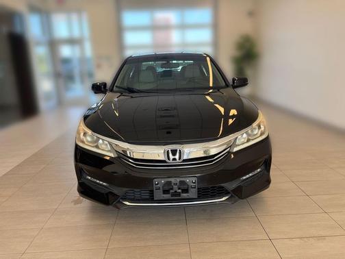 Black 2017 Honda Accord EX-L