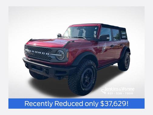 Rapid Red Metallic Tinted Clearcoat 2021 Ford Bronco Badlands