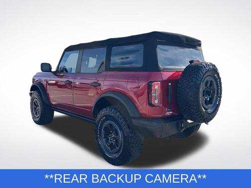 Rapid Red Metallic Tinted Clearcoat 2021 Ford Bronco Badlands