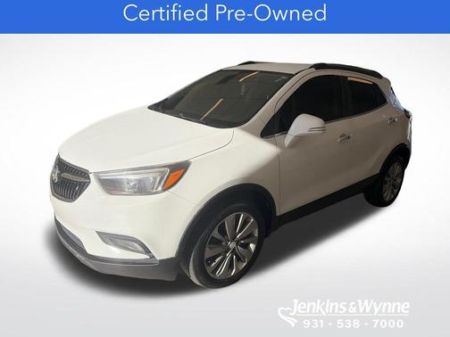 Summit White 2017 Buick Encore Preferred II