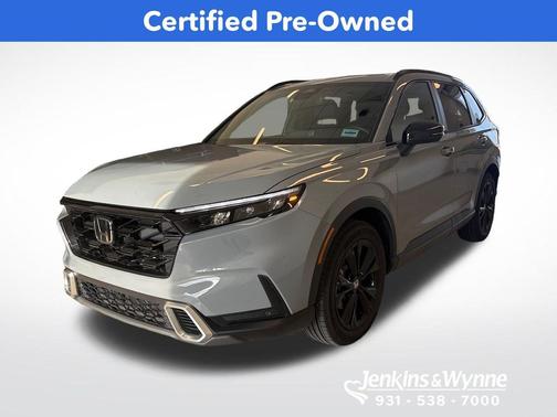 Gray 2026 Honda CR-V Hybrid Sport Touring AWD