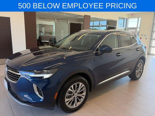 Sapphire Metallic 2022 Buick Envision FWD Preferred
