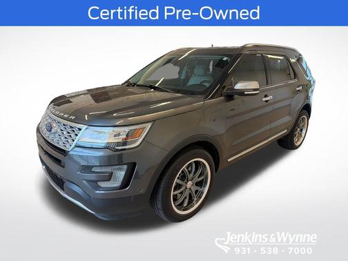 Magnetic Metallic 2017 Ford Explorer Platinum