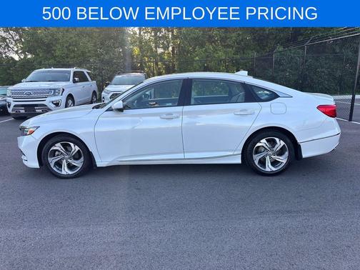 Platinum White Pearl 2018 Honda Accord EX-L