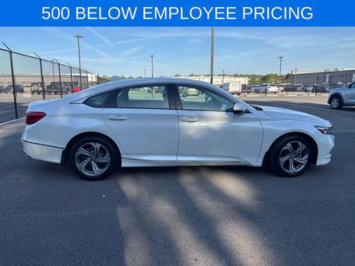 Platinum White Pearl 2018 Honda Accord EX-L