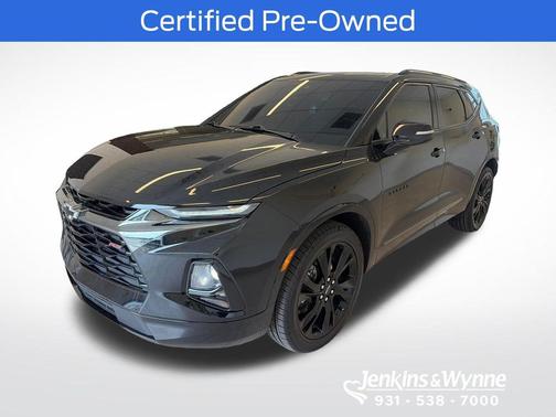 Black 2022 Chevrolet Blazer RS
