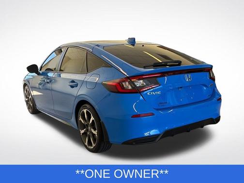 Boost Blue Pearl 2025 Honda Civic Hybrid Sport Touring